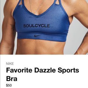 Nike SoulCycle Bra NWT